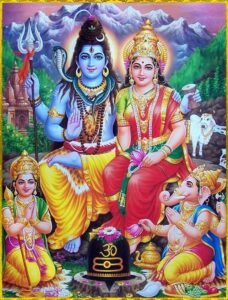 Lord Shiva Parvathi