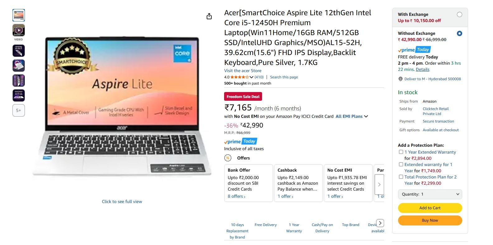 Acer Aspire Lite