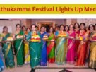 NRI Bathukamma Festival Lights Up Merrillville