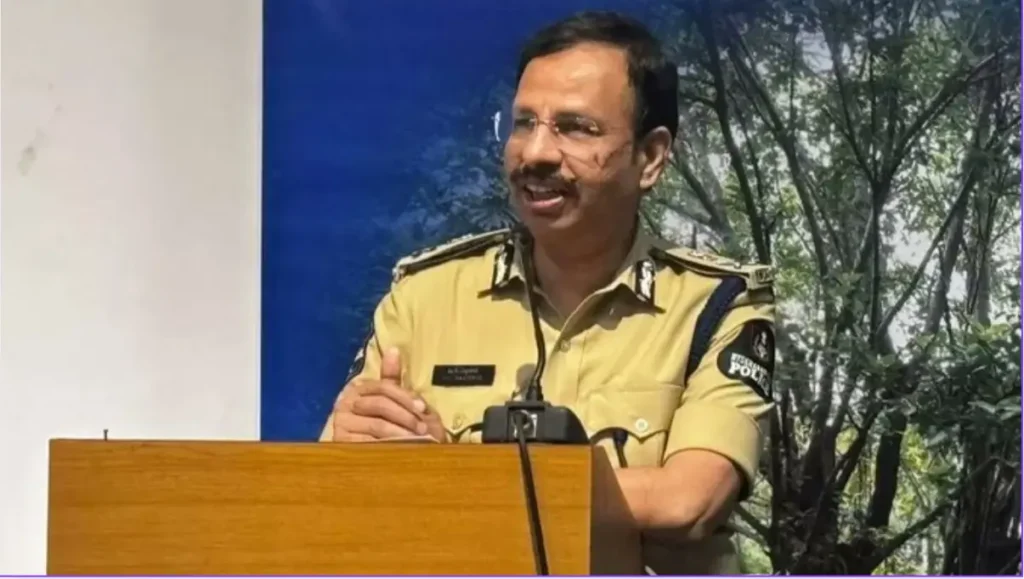 CP Sajjanar Warning 2 - Telugu Word Cyberabad CP Sajjanar Warning