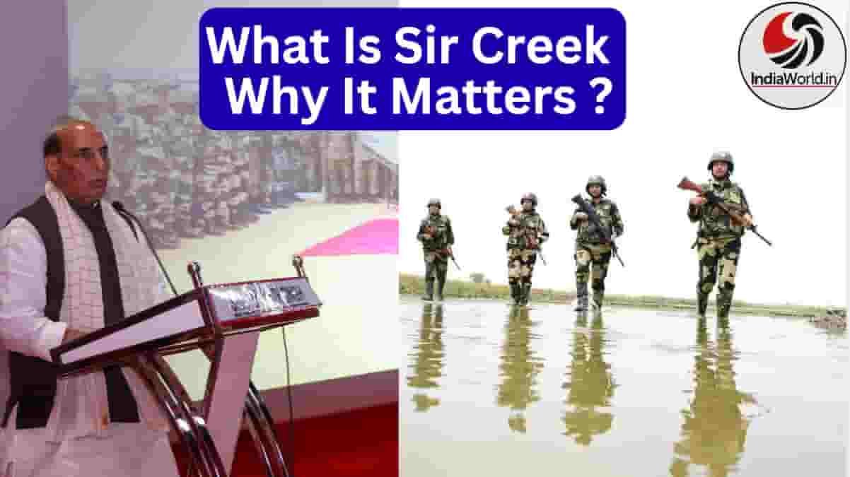 Sir Creek border dispute
