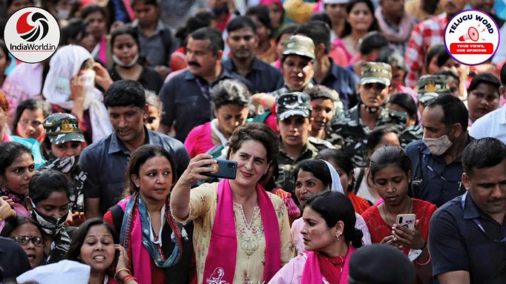 Priyanka Gandhi - Telugu Word Priyanka for PM Post